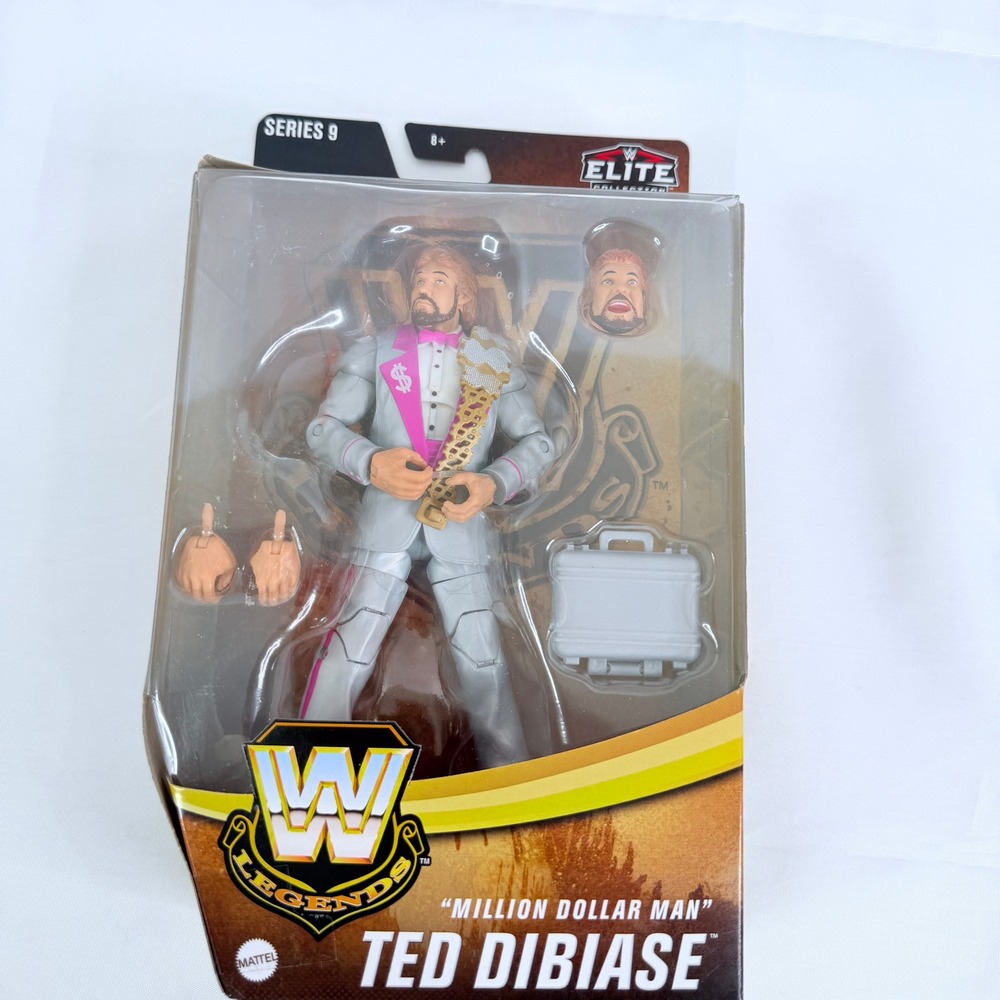 WWE Legends Series 9 Million Dollar Man Ted DiBiase Elite Collection Mattel
